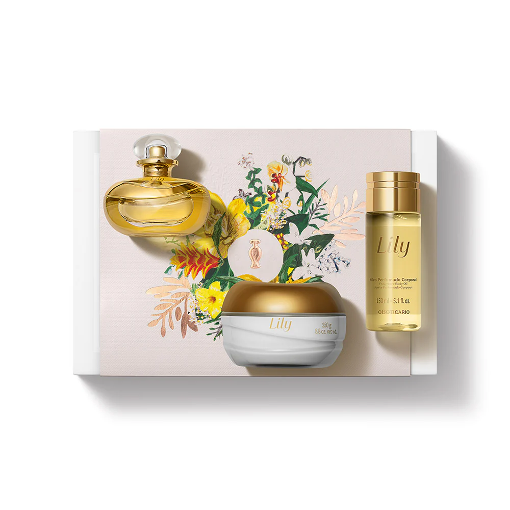 O Boticário Coffret Dia da Mãe Lily Perfumado