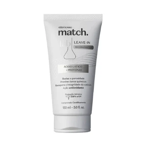 O Boticario Leave-In Reconstrutor Match Lab, 150ml