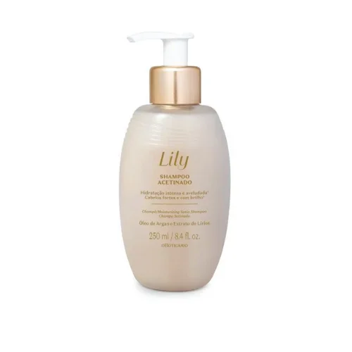 Shampoo Acetinado Lily, 250ml - OBoticario