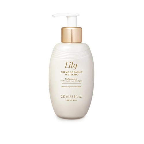 Creme de Banho Acetinado Lily, 250ml