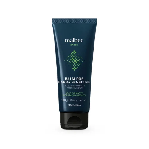 O Boticário Pós Barba Malbec Club Sensitive, 100ml - Mabeauty