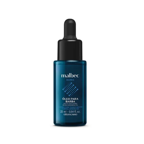 O Boticário Óleo para Barba Malbec Club, 25ml - Mabeauty