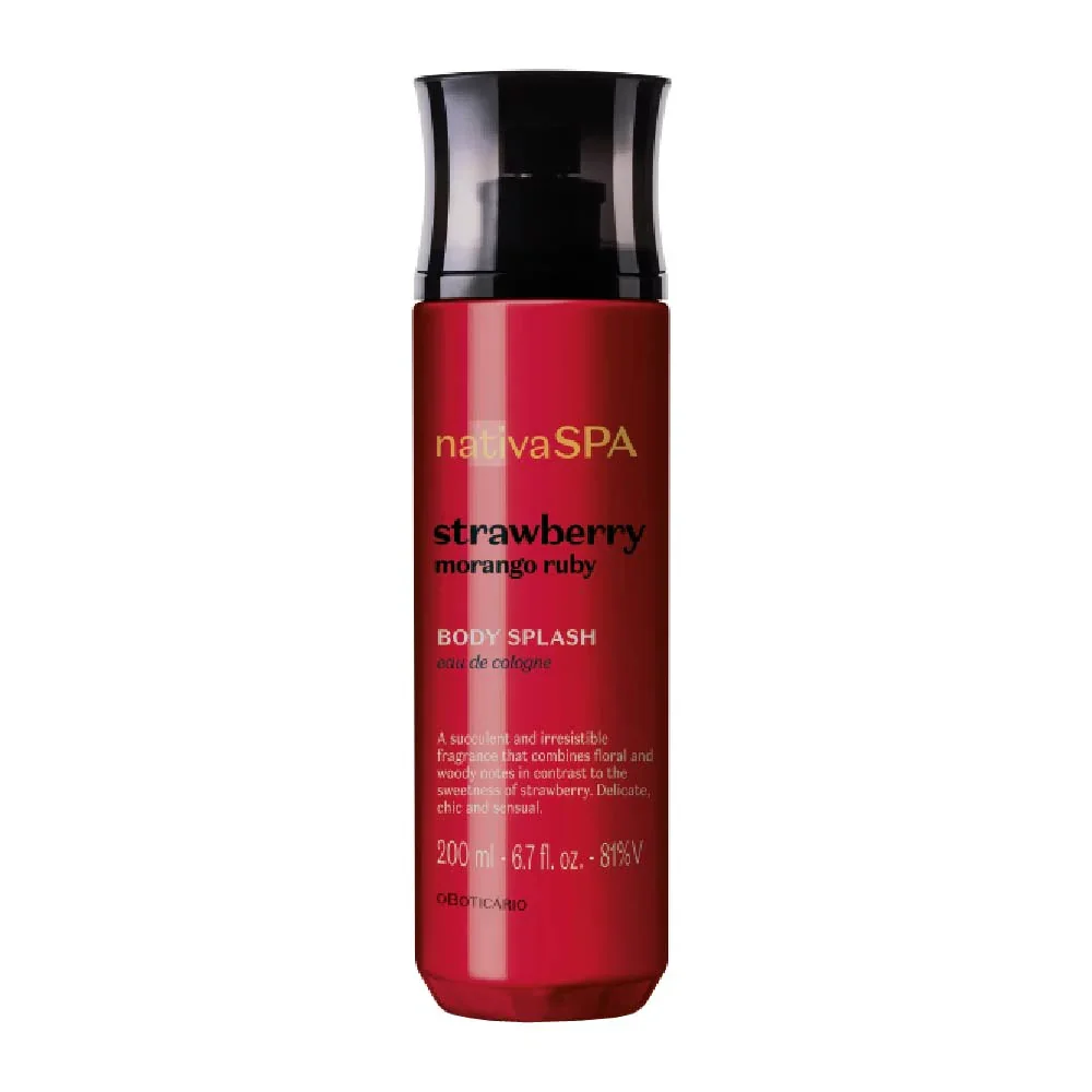 Kit o Boticário Nativa SPA Morango Ruby (2 Produtos)