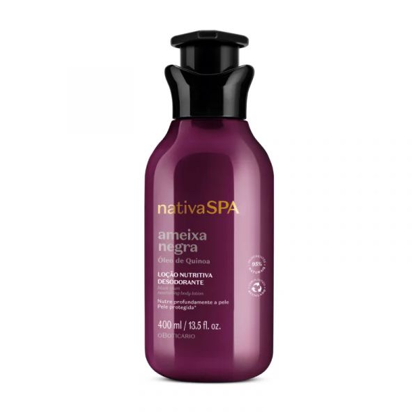 O Boticário Loção Hidratante Nativa SPA Ameixa Negra 400ml