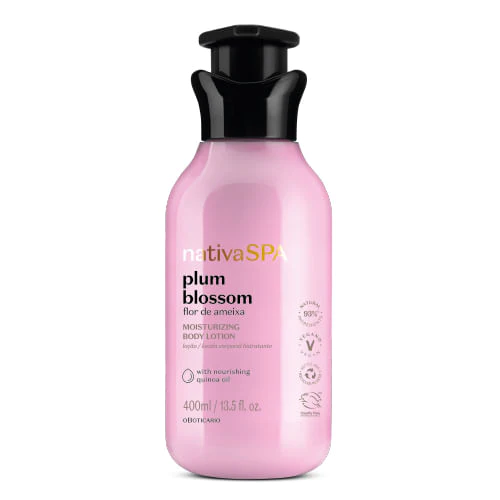 Loção Hidratante Nativa Spa Flor de Ameixa 400ml