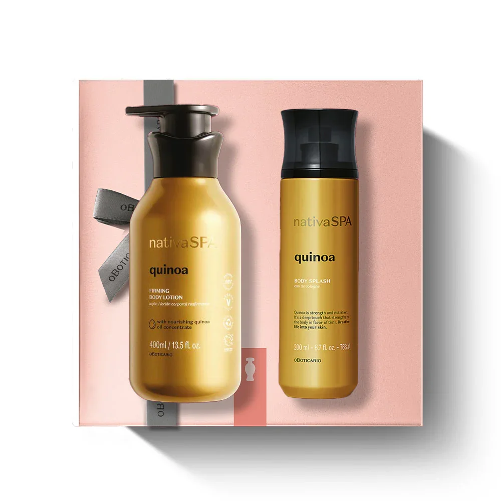 Kit Nativa Spa Quinoa Hidratante + Body Splash O Boticário