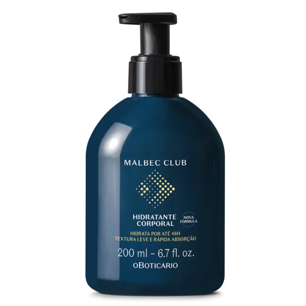 O Boticario Hidratante Corporal Malbec Club, 200ml