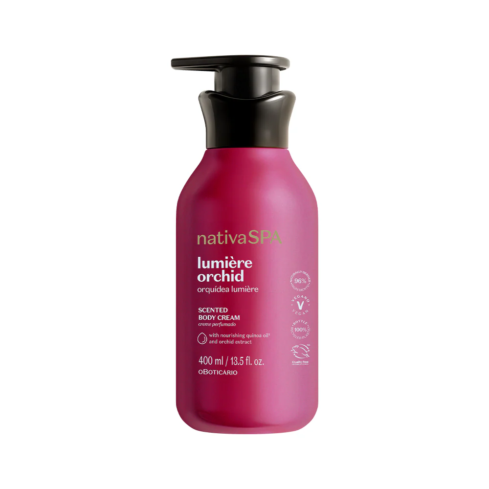 Creme Hidratante Perfumado Nativa SPA Orquídea Lumière 400ml O Boticário