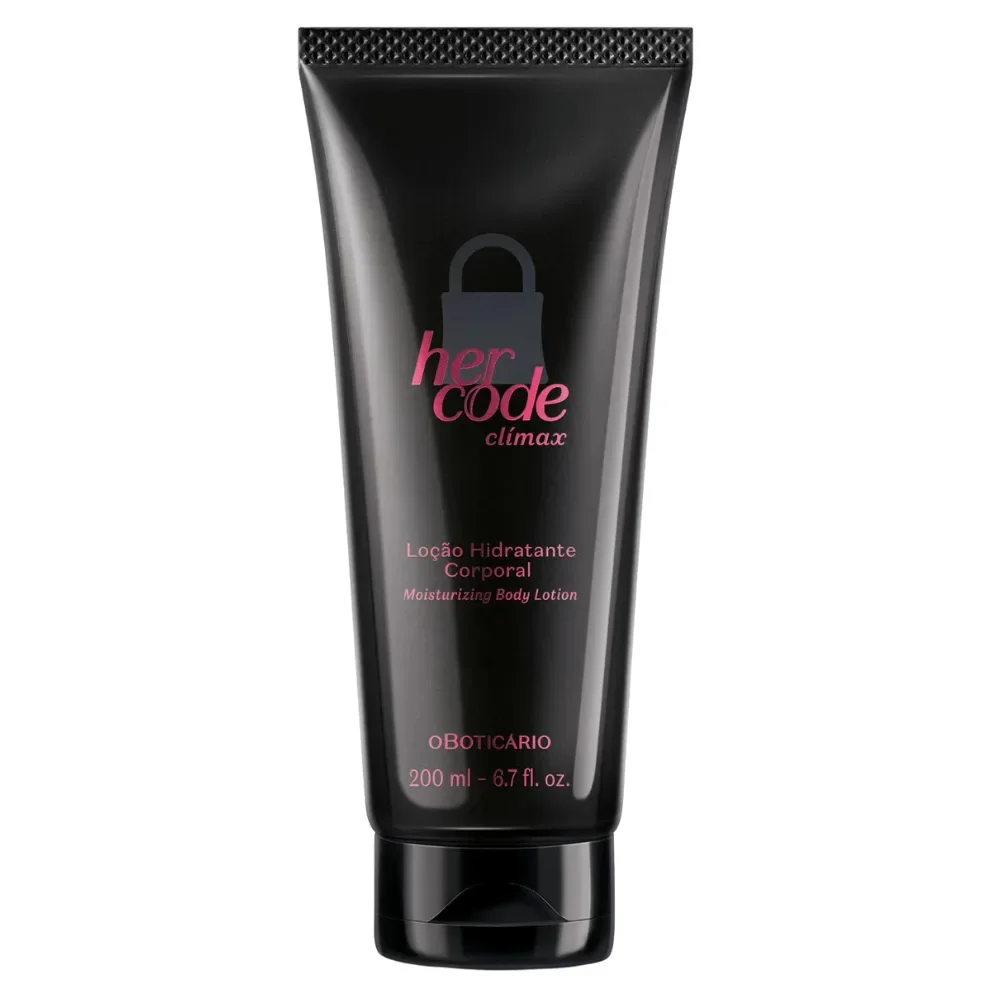 Loção Hidratante Her Code Clímax O Boticário 200ml