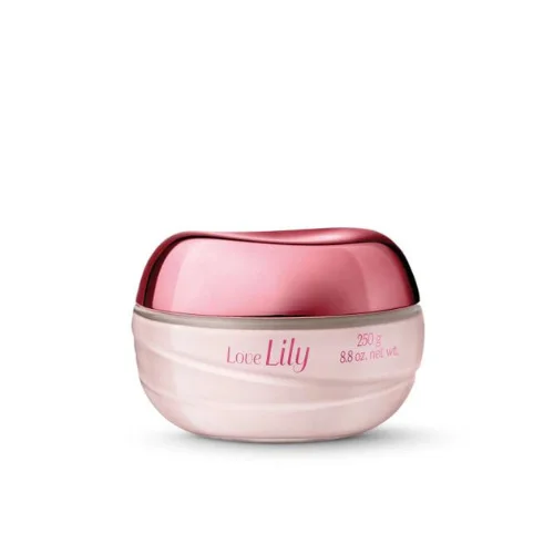 Creme Hidratante Acetinado Love Lily, 250g - Mabeauty