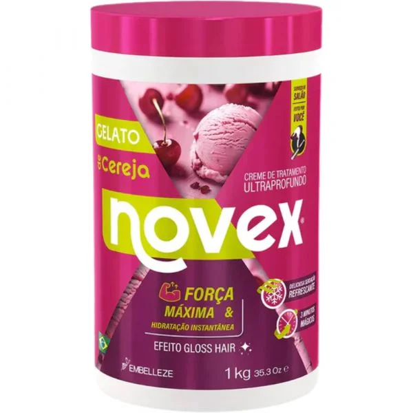 Novex Gelato de Cereja Máscara 1000g