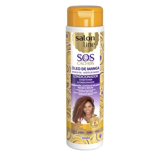 SOS Condicionador Óleo Manga 300ml - Salon Line | Nutribem
