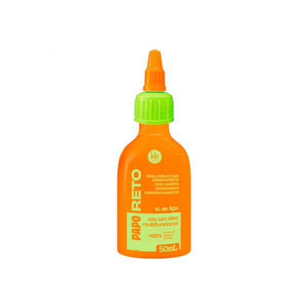 Lola Cosmetics Papo Reto Óleo Capilar Cabelo Seco e Danificado 50ml