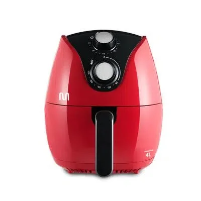 AIR FRYER 4L , TIMER 60MIN, TEMP. 200 POL C 220V-1500W - ENCARNADA REF: CE084EUR