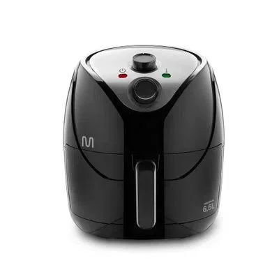 AIR FRYER 6.5L , TIMER 60MIN, TEMP. 200 POL C 220V 1800W -PRETA REF: CE126EUR