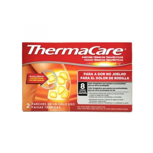 Thermacare Faixas Térmicas para Dores no Joelho 2 Unidades
