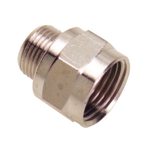 Maurer 1/4 Adaptador de Extensão Fêmea - 1/4 Macho (blister de 2 Peças)