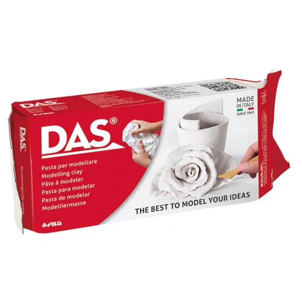 DAS Pasta de Modelar Branco 500g