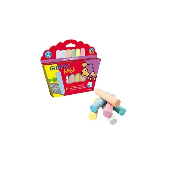 Giotto Giz Be-bé 6 Cores - GIZGIOBEBE6COR