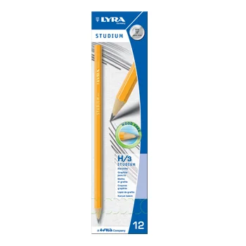 Lapis Carvao Nº3-H Lyra Studium Cx 12un