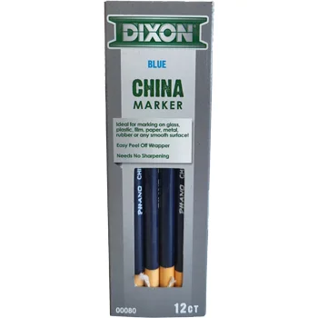 Lapis Dermatografico Dixon Marker Azul Cx 12un