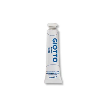 Giotto Guache 12ml Branco 6 Un.