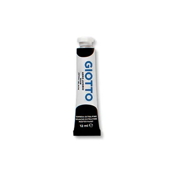 Guache Preto Giotto 12ml x 6un