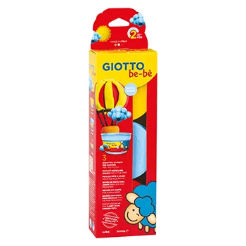 Pasta Modelar 3 Cores Amarelo/Azul/Vermelho Be-Be 3x100g