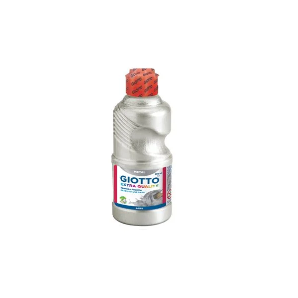 Giotto Guache Liquido Metal 250ml Prata