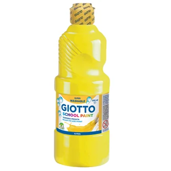 Guache Líquido Amarelo Giotto Escolar 500ml