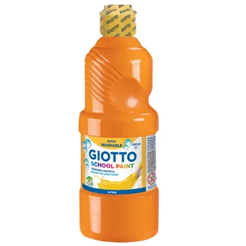 Guache Líquido Laranja Giotto Escolar 500ml