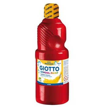Guache Líquido Vermelho Forte Giotto Escolar 500ml
