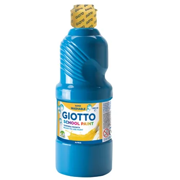 Guache Líquido Azul Ciano Giotto Escolar 500ml
