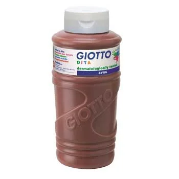 Guache Pintura Dedos Castanho Giotto Dita 750ml