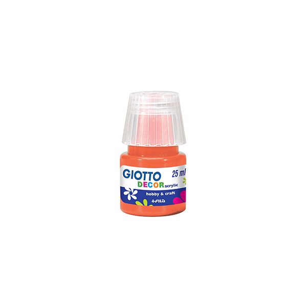 Giotto Guache Líquido Decor Acrilico 25ml Laranja