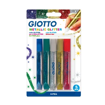 Cola Glitter Glue Metallic 5×10,5ml