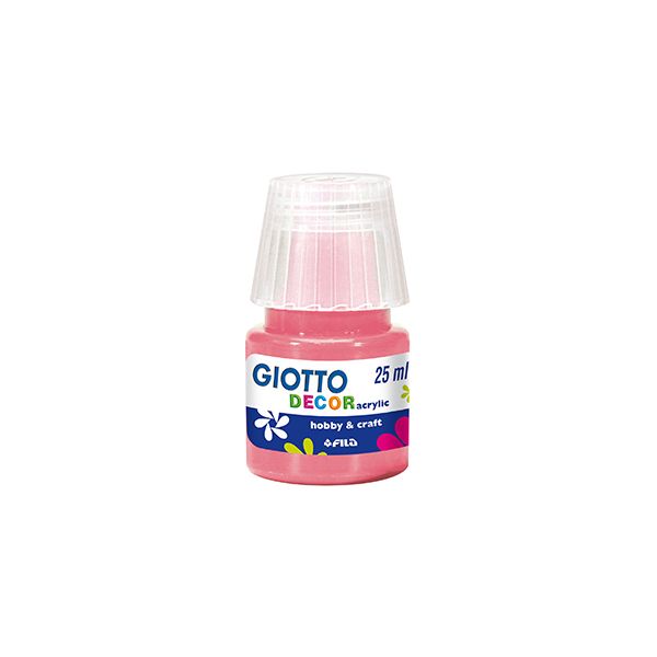 Giotto Guache Líquido Decor Acrilico 25ml Laranja Pessego