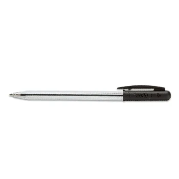 Esferográfica Preto 1mm Ball Point Tratto 50un