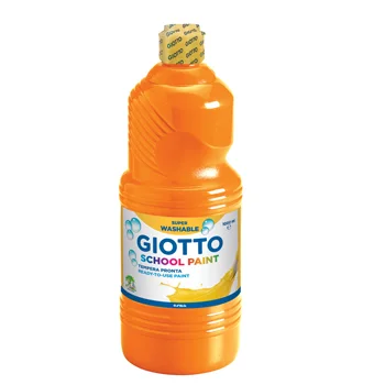 Guache Líquido Laranja Giotto Escolar 1L