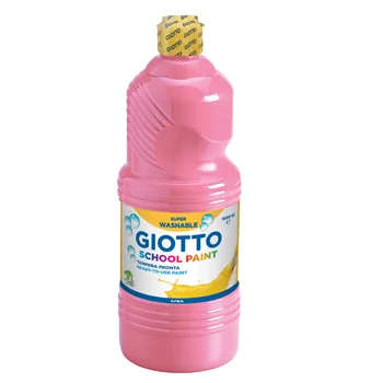 Guache Líquido Rosa Giotto Escolar 1L