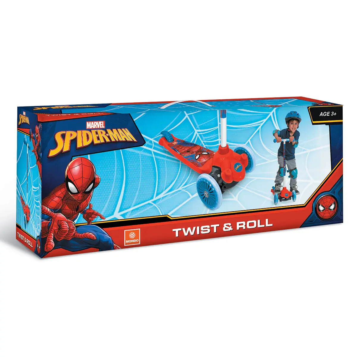 Trotinete Twist & Roll - Spider-Man