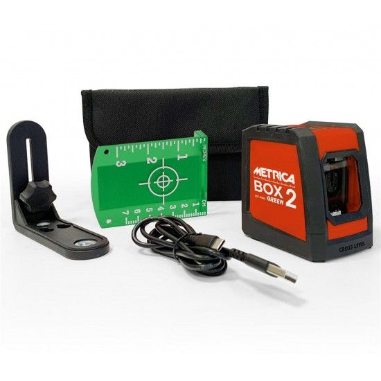 Laser Laserbox 2 Linhas Verdes 61302 refª 150004 Metrica
