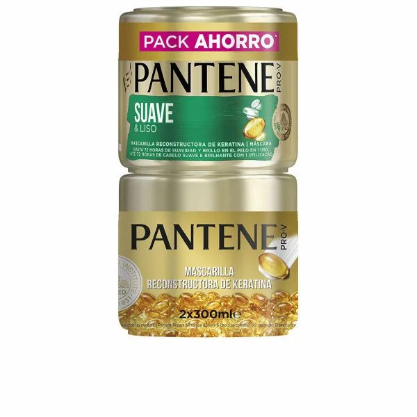 Pantene Máscara Capilar Suav-Liso Duplo 2 x 300ml