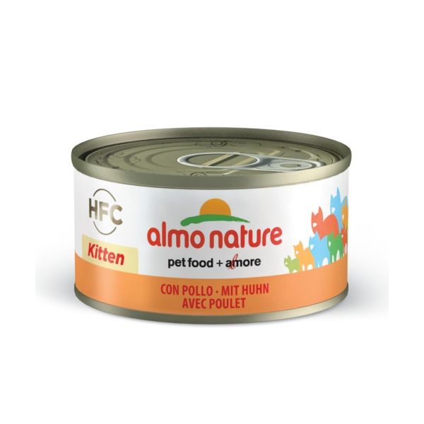Ração Húmida Almo Nature Hfc Kitten Frango 70g