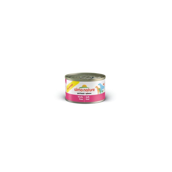 Ração Húmida Almo Nature Classic Veal 24x 95g