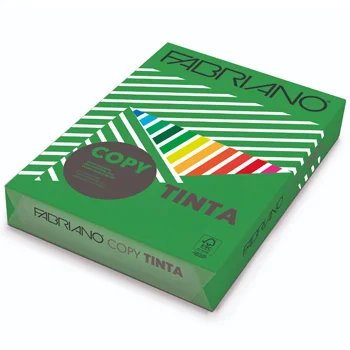 Papel Fotocopia Verde Intenso Copy Tinta F601 A4 80gr1x500Fl