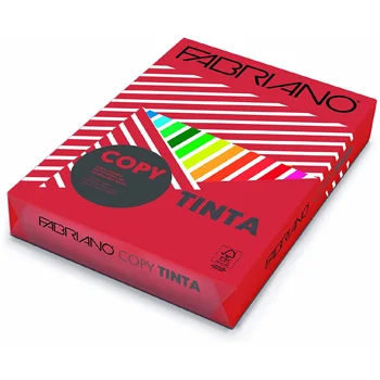 Papel Fotocopia Vermelho Copy Tinta F605 A4 80gr 1x500Fls