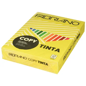 Papel Fotocopia Amarelo Copy Tinta F606 A4 80gr 1x500Fls