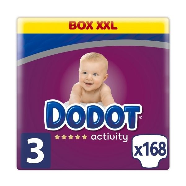 Dodot Activity T3 (6-10Kg) Box XXL x168un.