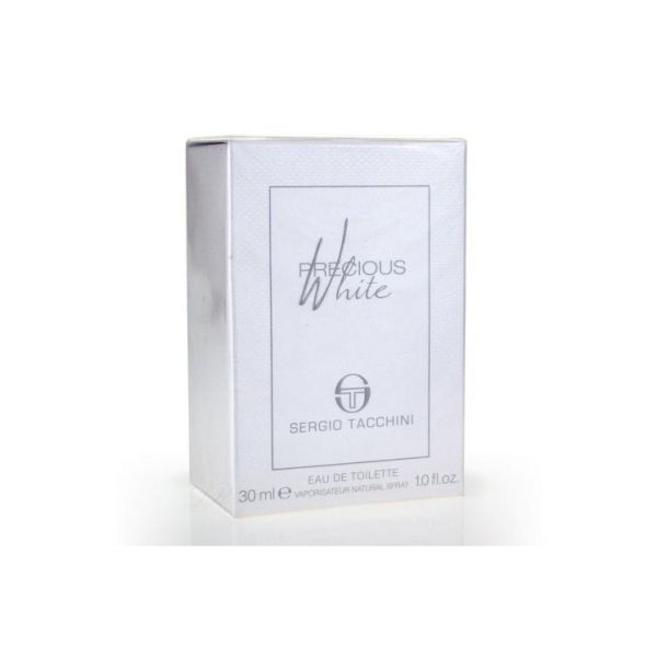 Sergio Tacchini Precious White Woman Eau de Toilette 30ml (Original)